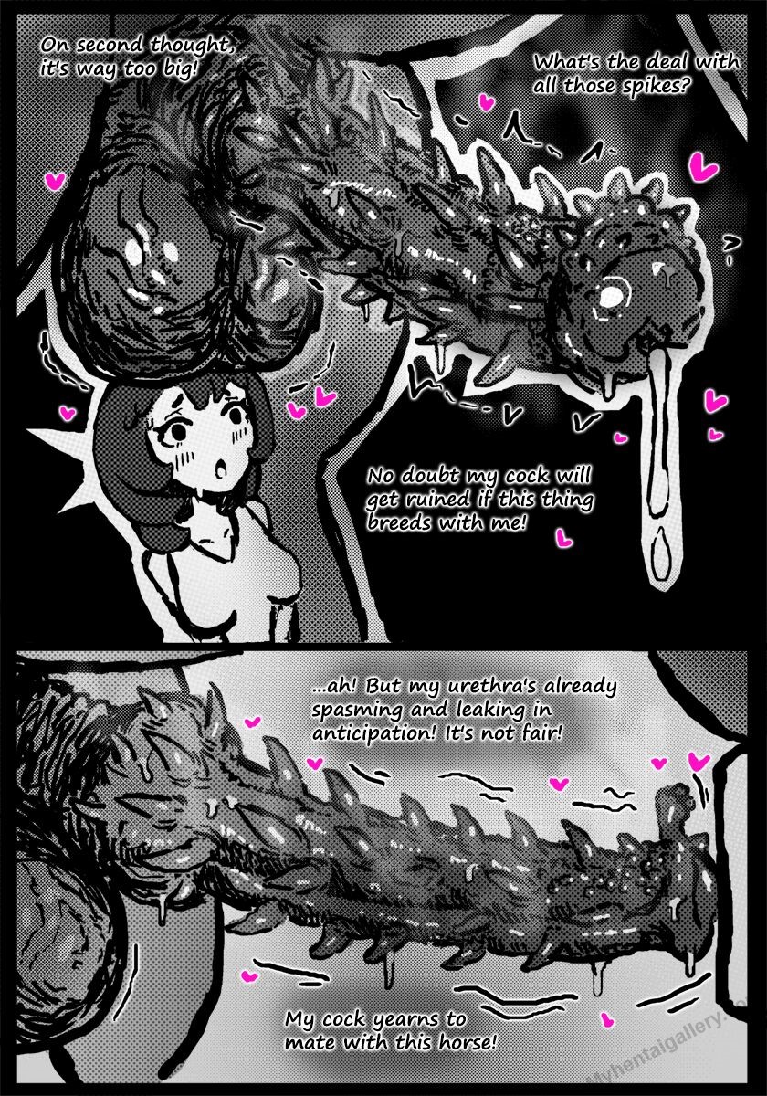 Bug Monster Hentai Breeding - Work As A Horse Breeding Mount! Porn Comic - Page 025_6