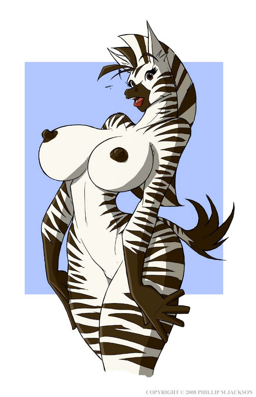 Zebra Zoo-Girl HD Hentai Porn Comic - 010