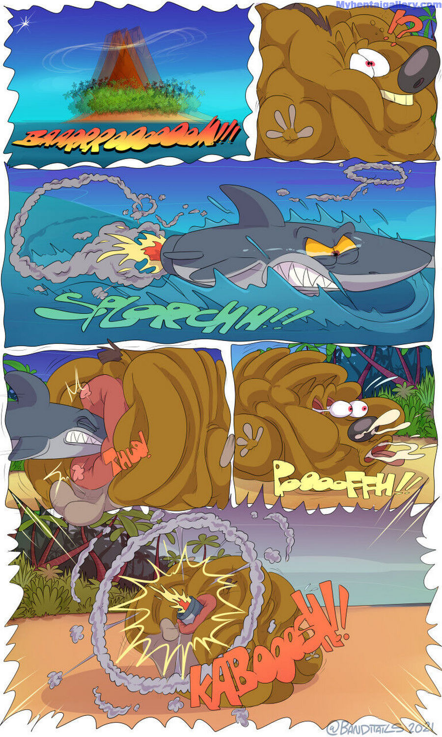 Zig & Sharko HD Hentai Porn Comic - 009