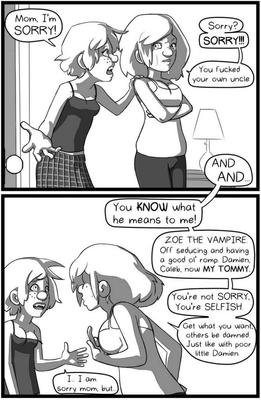 Zoe The Vampire Porn Comic - Page 092