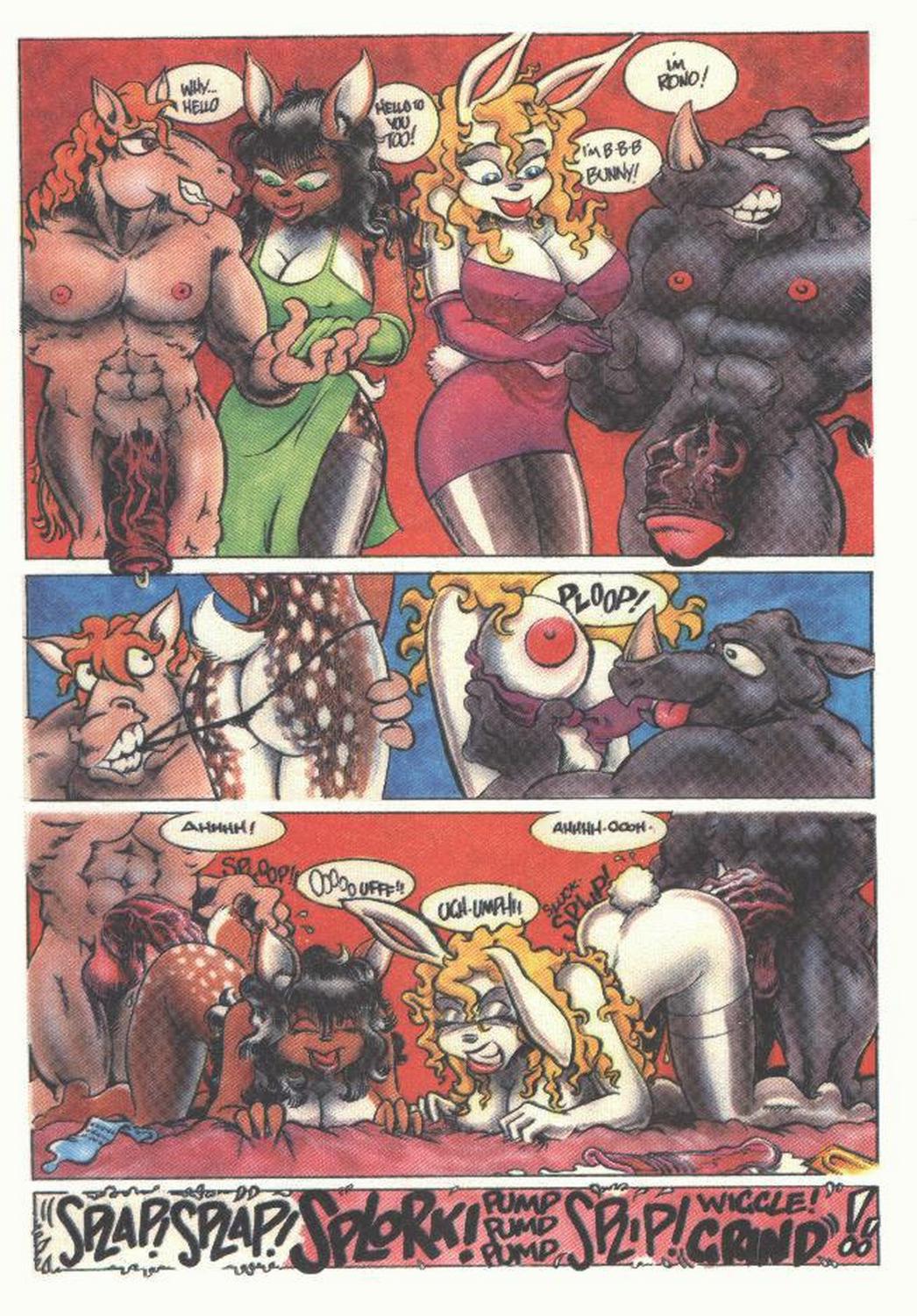 Zoo Orgy Porn Comic - Page 003